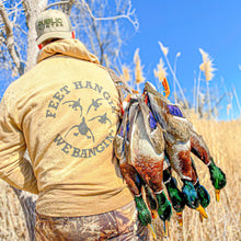 Load image into Gallery viewer, Feet Hangin&#39; We Bangin&#39; Thermal Hoodie - Public Hunter