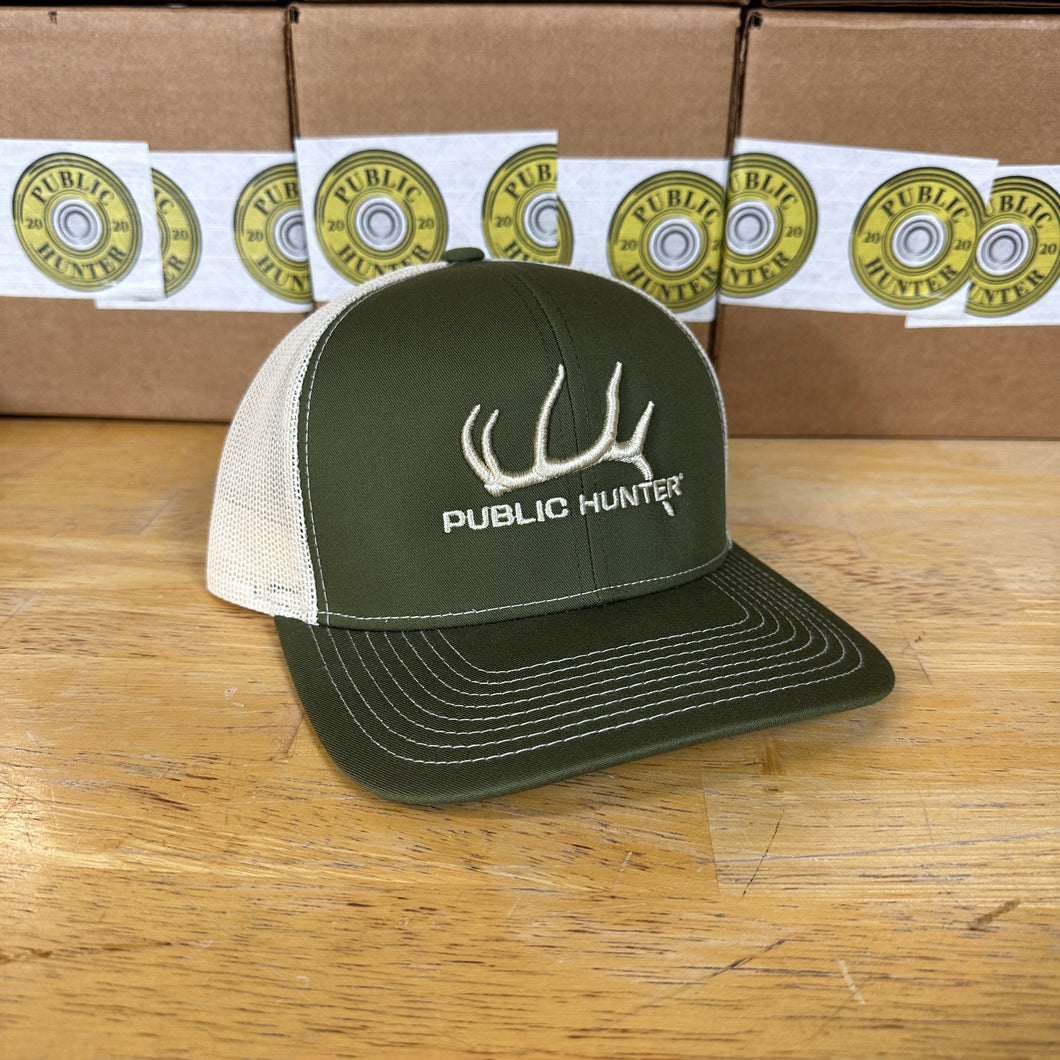 300 Elk - 3D Embroidered Hat - Bent Brim Cap