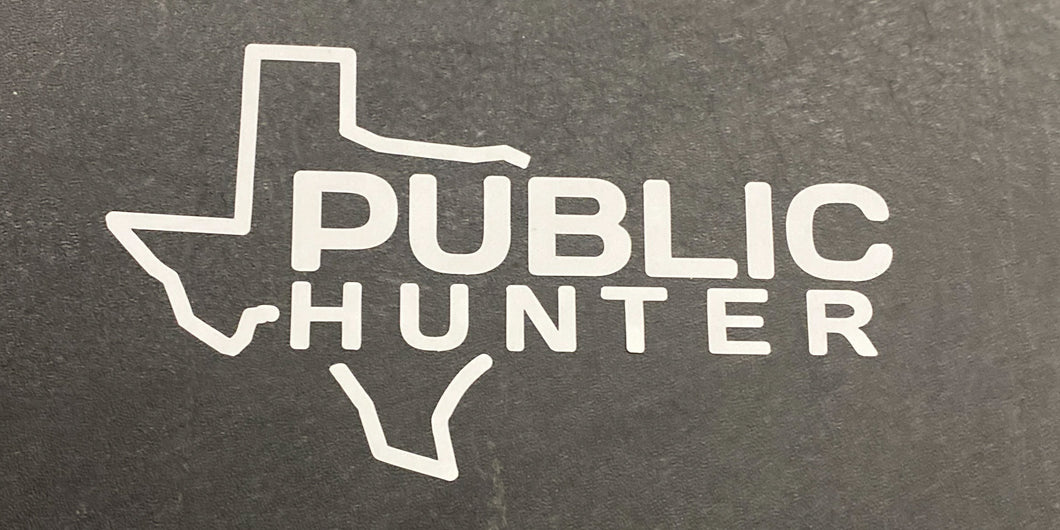 Texas Public Hunter Sticker Decal